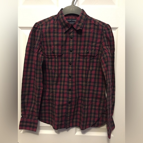 Ralph Lauren Plaid Dress Shirt - Picture 1 of 4